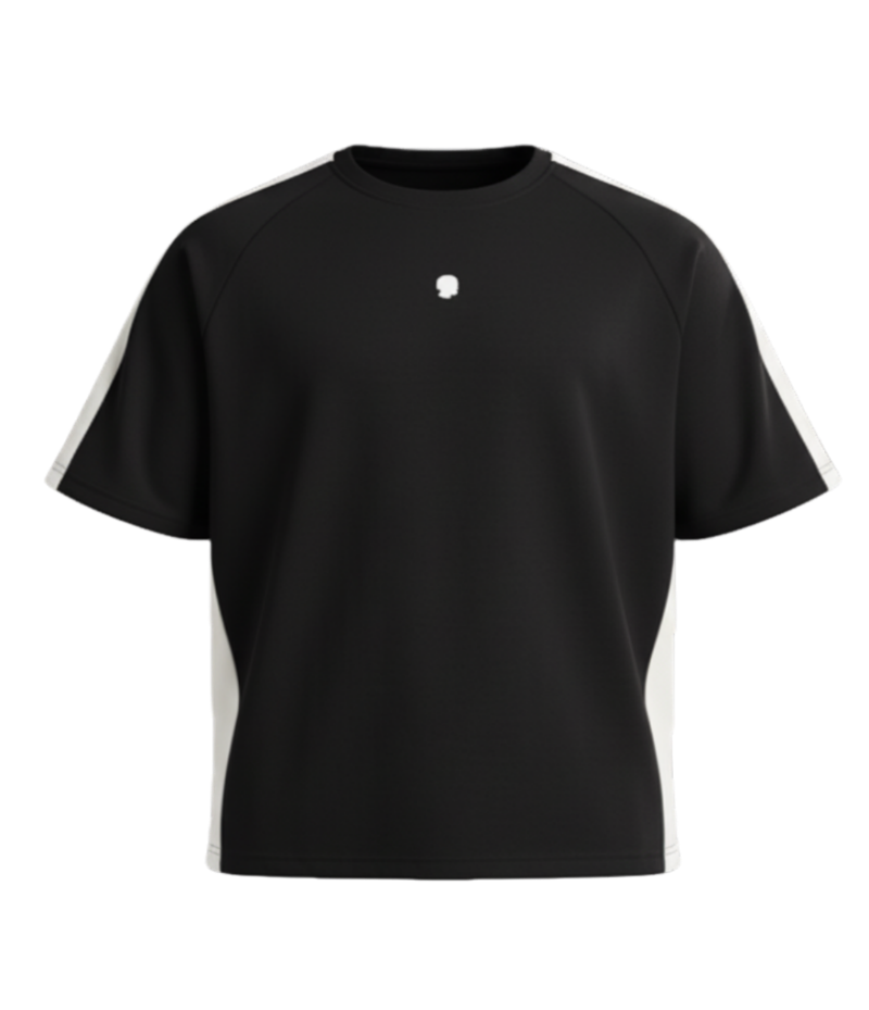 NOBLE BLACK OVERSIZED PUMP COVER TSHIRT