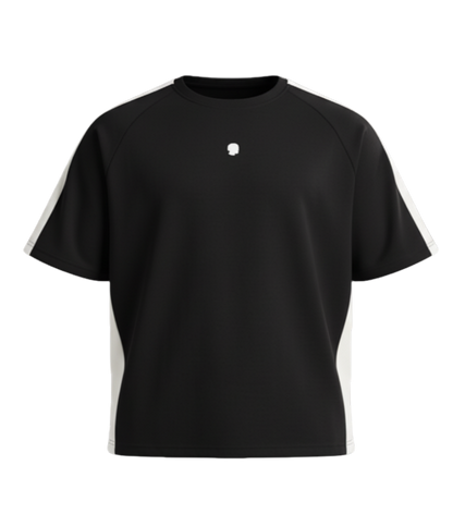 NOBLE BLACK OVERSIZED PUMP COVER TSHIRT