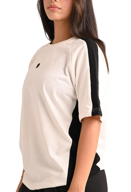 NOBLE WHITE OVERSIZED PUMP COVER TSHIRT