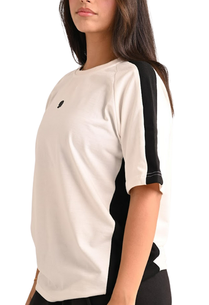 NOBLE WHITE OVERSIZED PUMP COVER TSHIRT