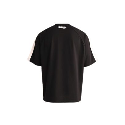 NOBLE BLACK OVERSIZED PUMP COVER TSHIRT